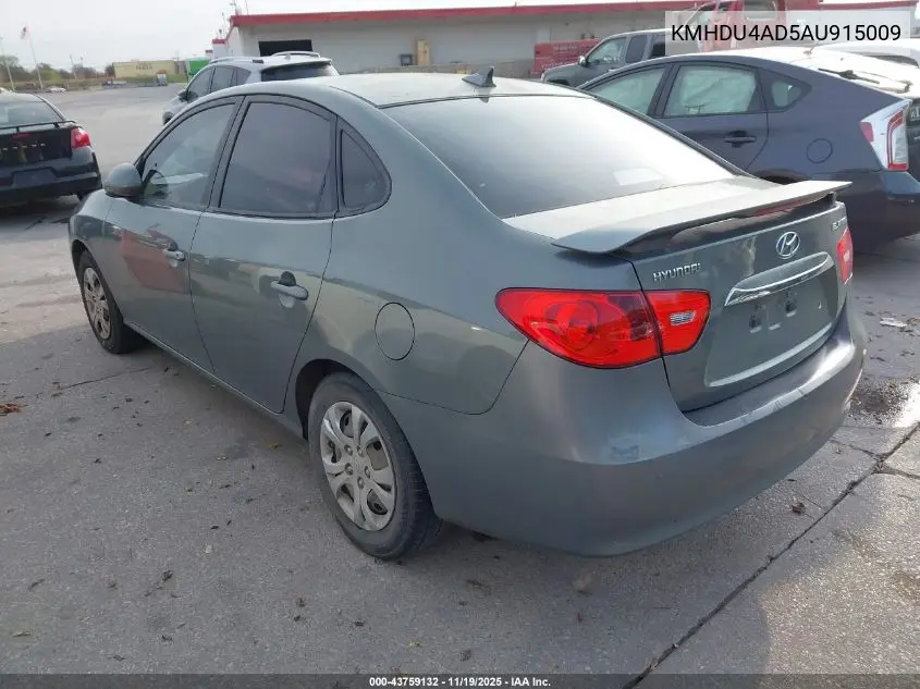 KMHDU4AD5AU915009 2010 Hyundai Elantra Gls