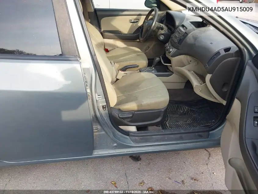 KMHDU4AD5AU915009 2010 Hyundai Elantra Gls