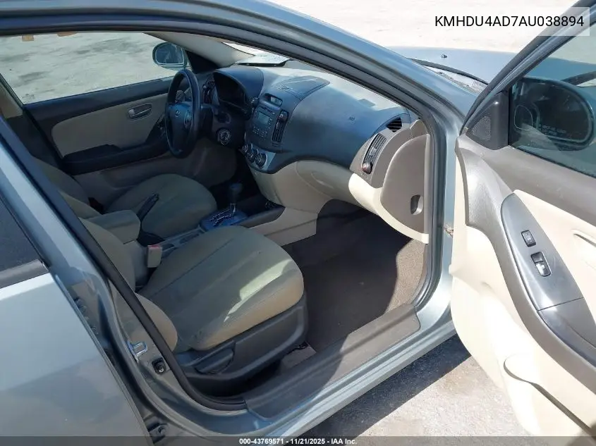 KMHDU4AD7AU038894 2010 Hyundai Elantra Gls