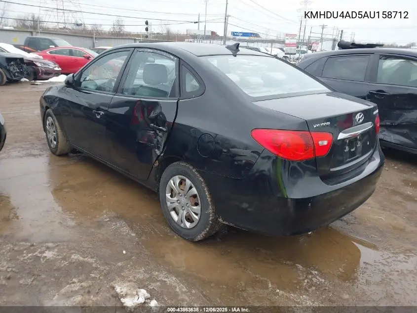 KMHDU4AD5AU158712 2010 Hyundai Elantra Gls