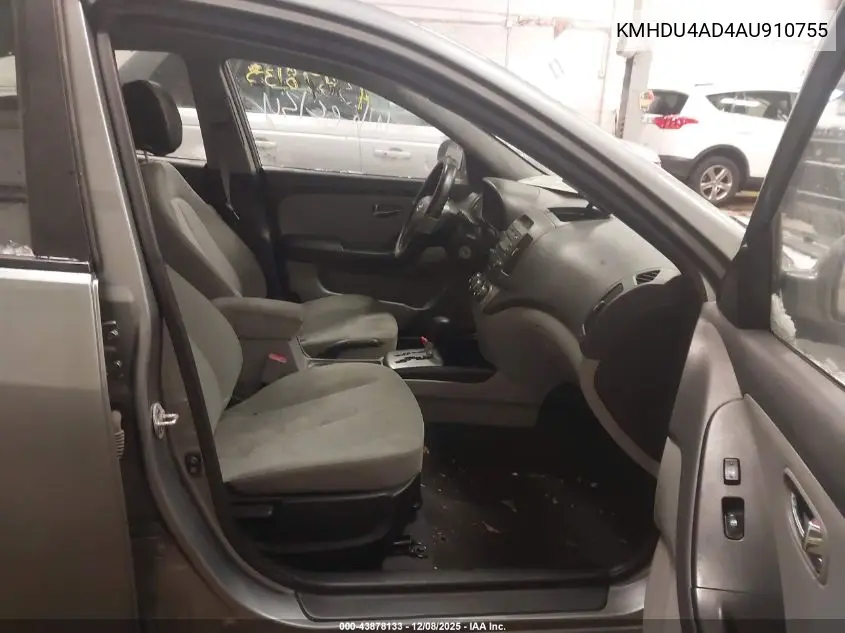 KMHDU4AD4AU910755 2010 Hyundai Elantra Gls