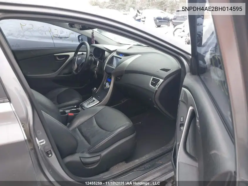5NPDH4AE2BH014595 2011 Hyundai Elantra Limited