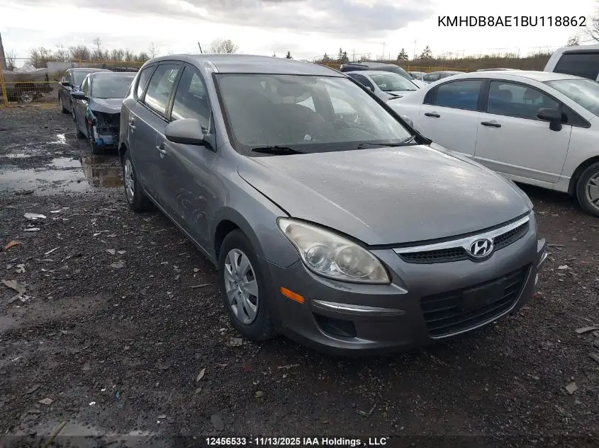 KMHDB8AE1BU118862 2011 Hyundai Elantra Touring Gl