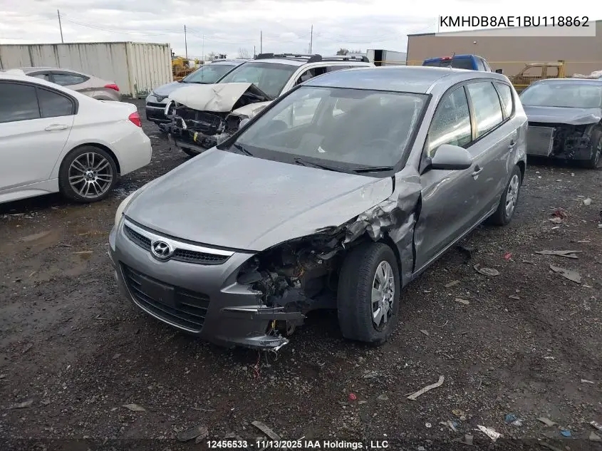 KMHDB8AE1BU118862 2011 Hyundai Elantra Touring Gl