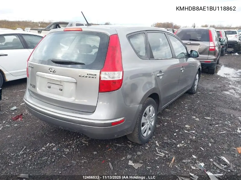KMHDB8AE1BU118862 2011 Hyundai Elantra Touring Gl