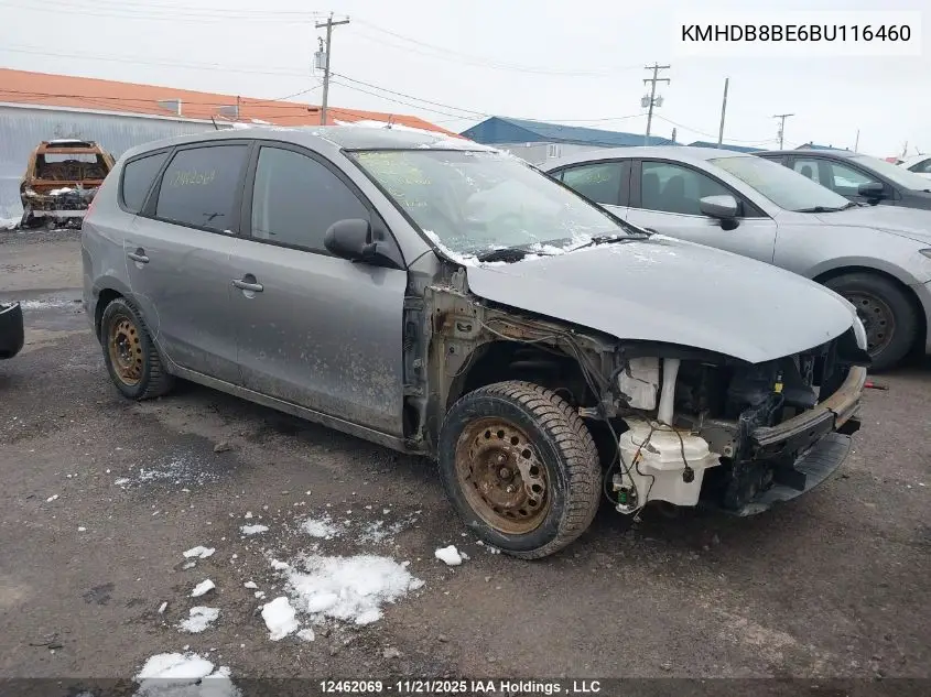 KMHDB8BE6BU116460 2011 Hyundai Elantra Touring Gls