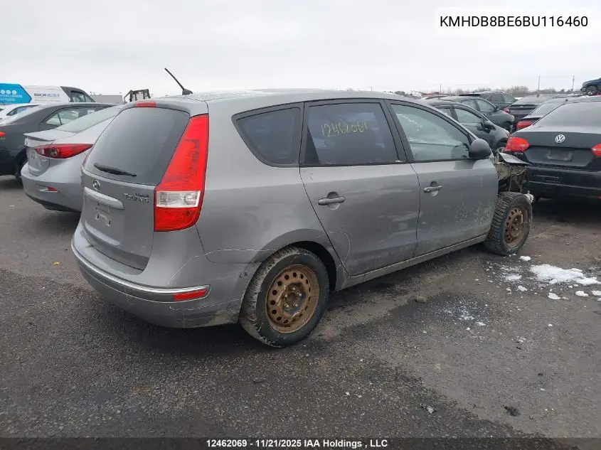 KMHDB8BE6BU116460 2011 Hyundai Elantra Touring Gls
