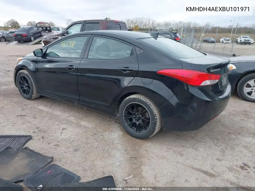 KMHDH4AEXBU101971 2011 Hyundai Elantra Gls (Ulsan Plant)