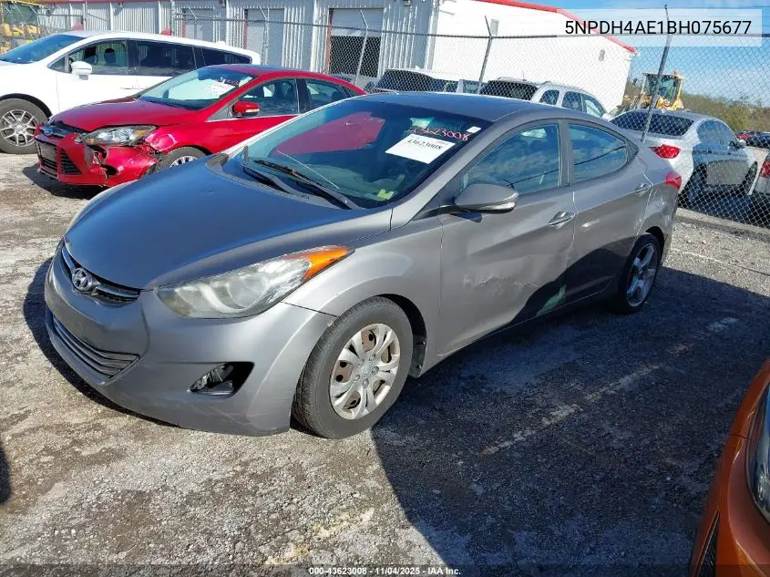 5NPDH4AE1BH075677 2011 Hyundai Elantra Limited