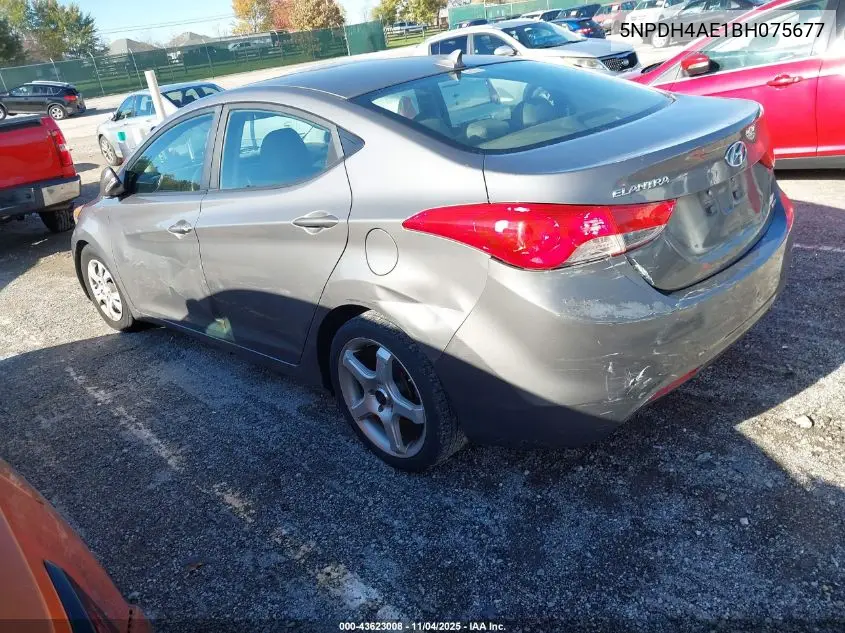 5NPDH4AE1BH075677 2011 Hyundai Elantra Limited
