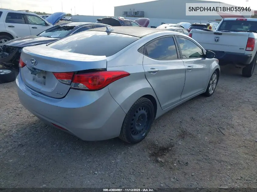 5NPDH4AE1BH055946 2011 Hyundai Elantra Limited