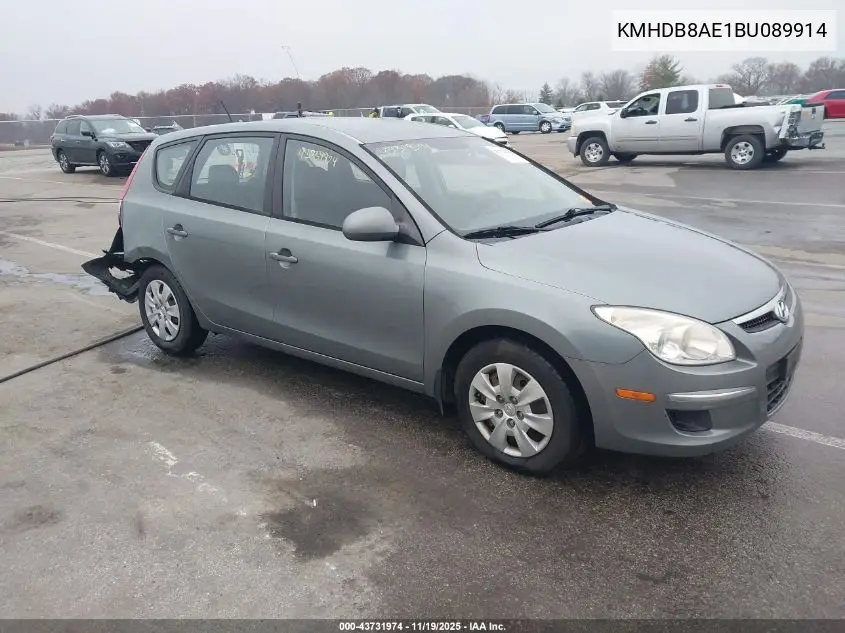 KMHDB8AE1BU089914 2011 Hyundai Elantra Touring Gls