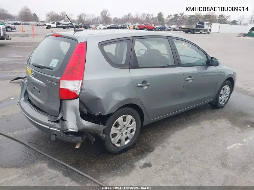 KMHDB8AE1BU089914 2011 Hyundai Elantra Touring Gls