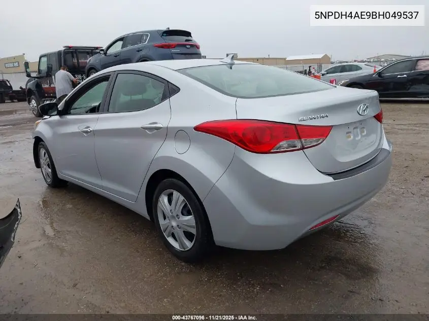 5NPDH4AE9BH049537 2011 Hyundai Elantra Gls