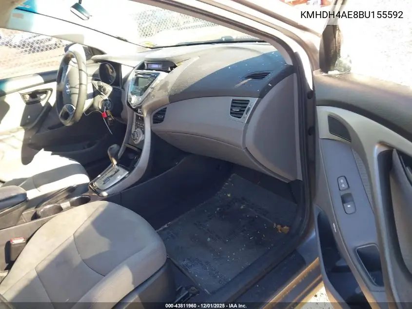 KMHDH4AE8BU155592 2011 Hyundai Elantra Gls (Ulsan Plant)