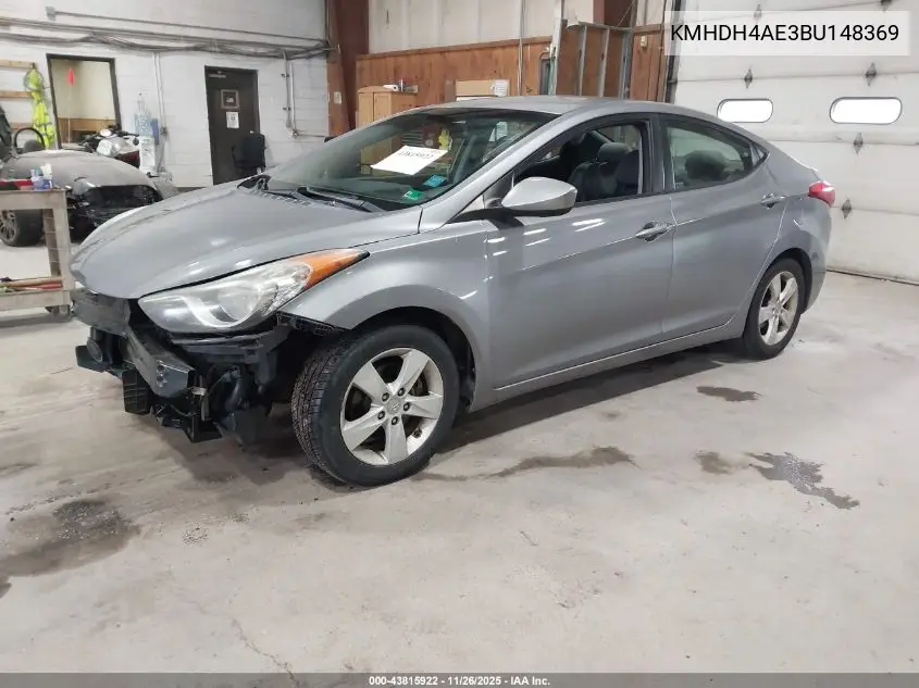 KMHDH4AE3BU148369 2011 Hyundai Elantra Gls (Ulsan Plant)