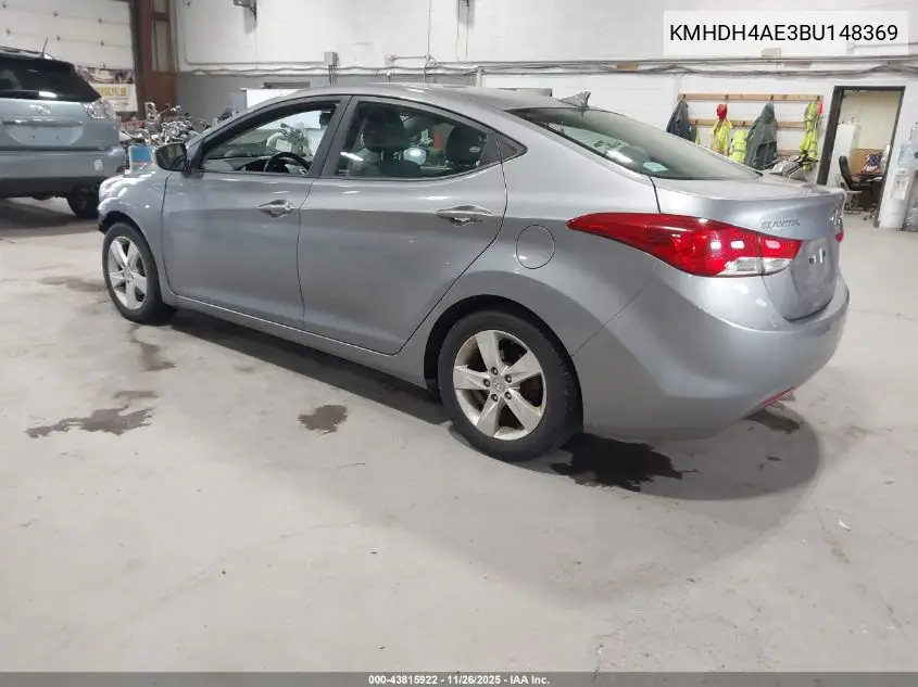 KMHDH4AE3BU148369 2011 Hyundai Elantra Gls (Ulsan Plant)