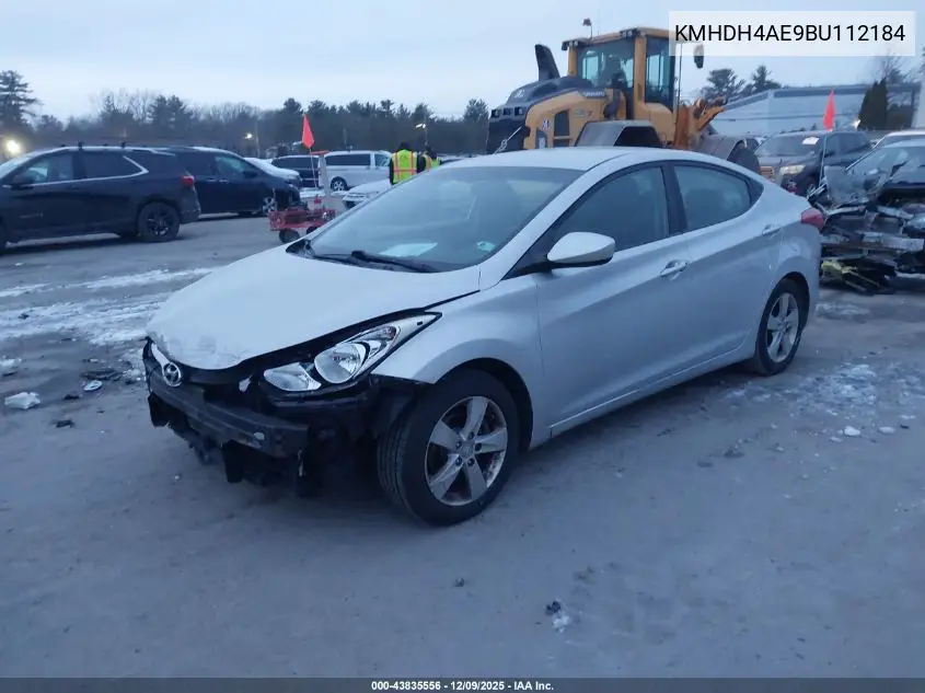 KMHDH4AE9BU112184 2011 Hyundai Elantra Gls (Ulsan Plant)