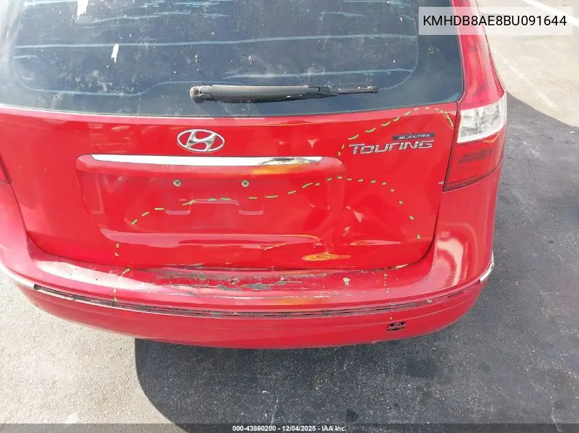 KMHDB8AE8BU091644 2011 Hyundai Elantra Touring Gls
