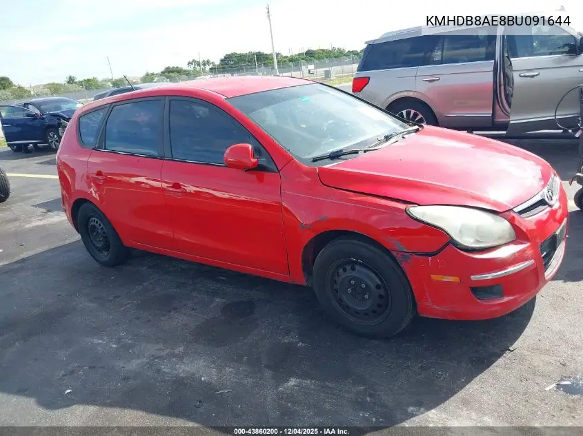KMHDB8AE8BU091644 2011 Hyundai Elantra Touring Gls