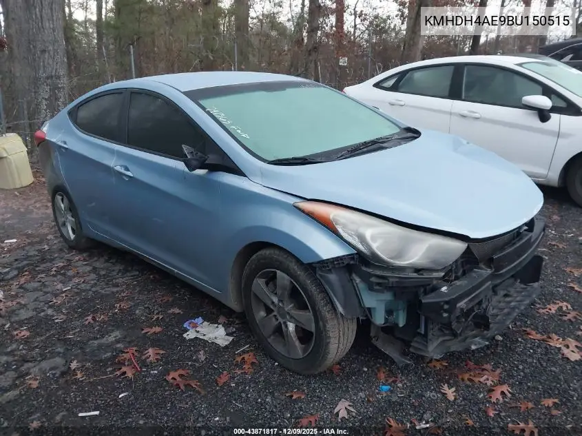 KMHDH4AE9BU150515 2011 Hyundai Elantra Gls (Ulsan Plant)