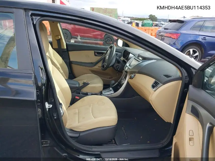 KMHDH4AE5BU114353 2011 Hyundai Elantra Gls (Ulsan Plant)