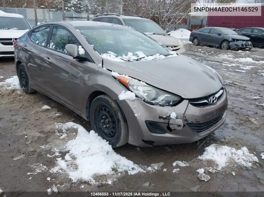 5NPDH4AE0CH146529 2012 Hyundai Elantra Gls/Limited