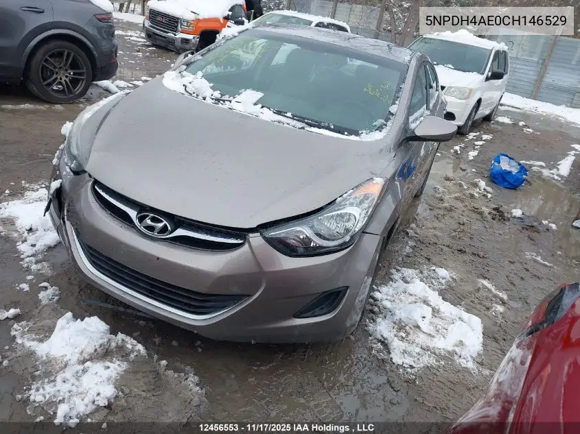 5NPDH4AE0CH146529 2012 Hyundai Elantra Gls/Limited