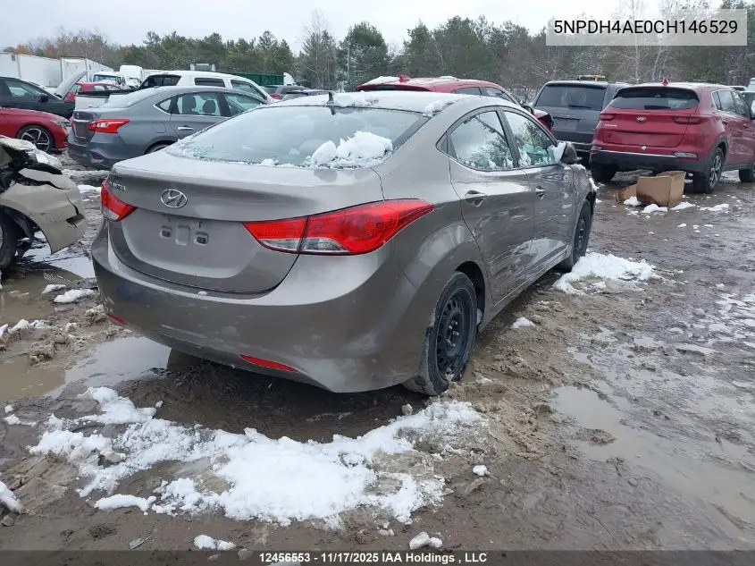 5NPDH4AE0CH146529 2012 Hyundai Elantra Gls/Limited
