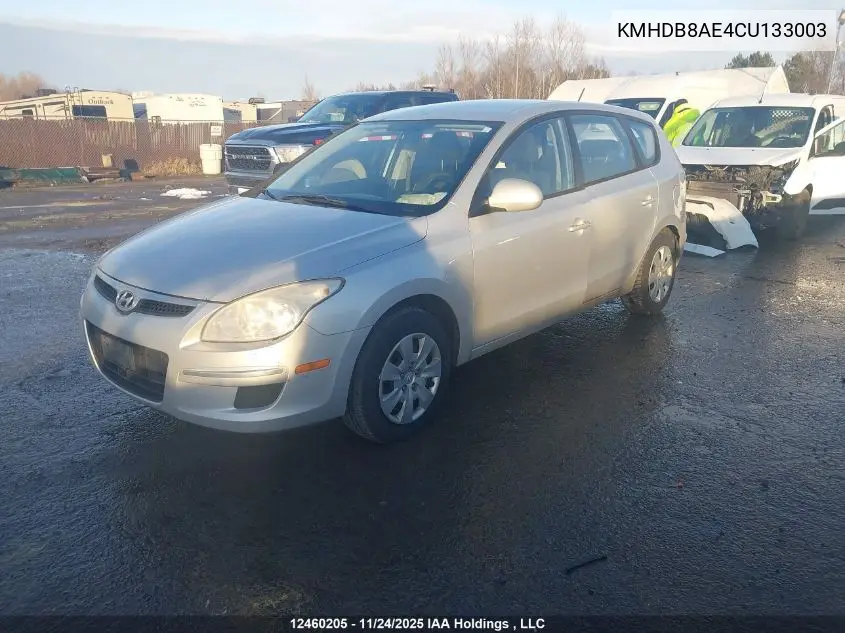 KMHDB8AE4CU133003 2012 Hyundai Elantra Touring Gl/Gls/Gls Sport/L