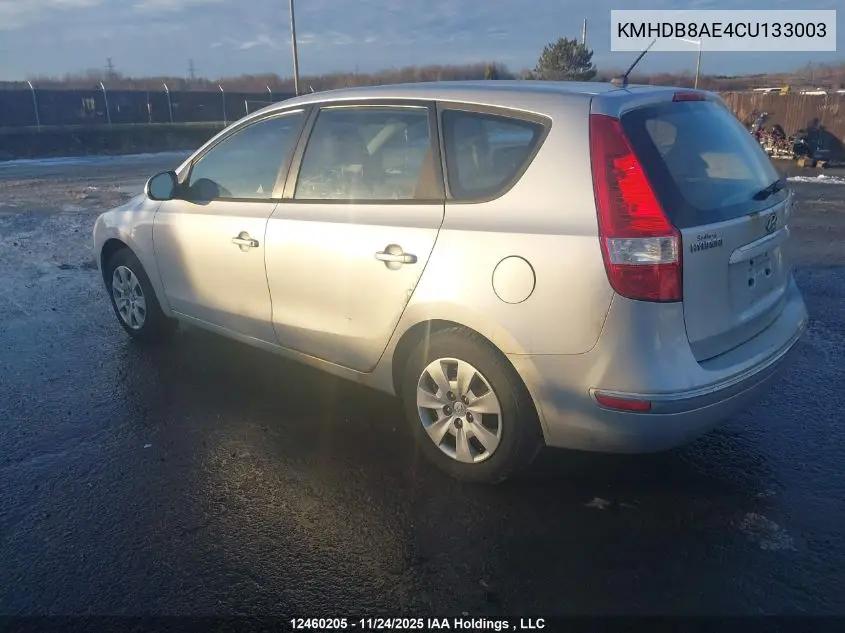 KMHDB8AE4CU133003 2012 Hyundai Elantra Touring Gl/Gls/Gls Sport/L