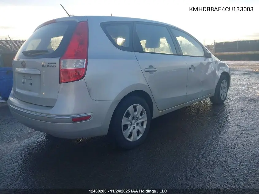 KMHDB8AE4CU133003 2012 Hyundai Elantra Touring Gl/Gls/Gls Sport/L
