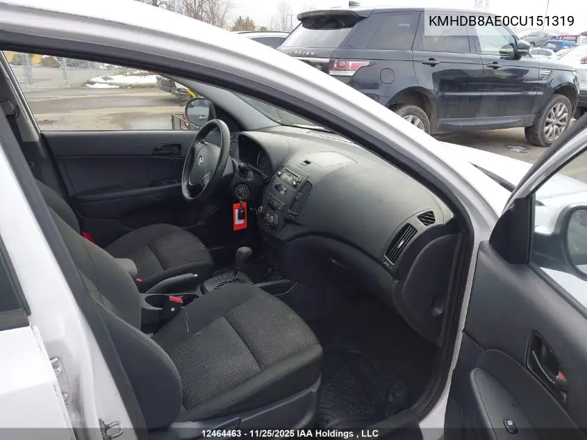 KMHDB8AE0CU151319 2012 Hyundai Elantra Touring Gls