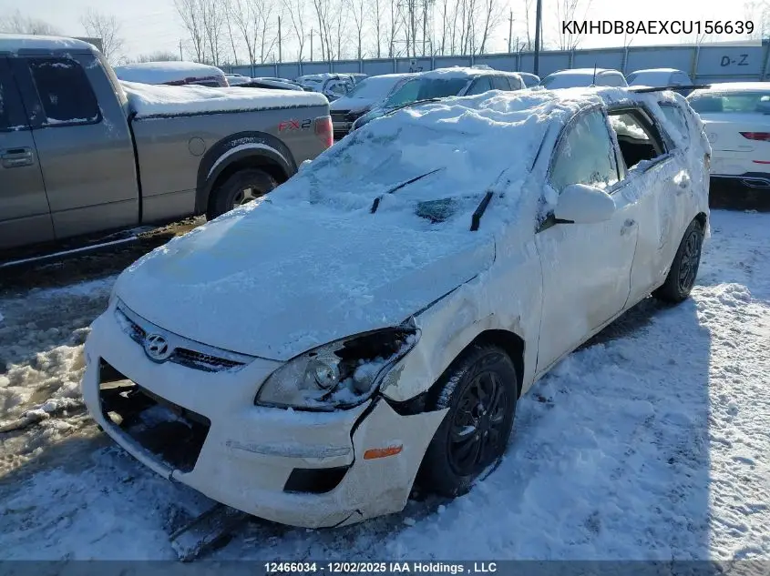 KMHDB8AEXCU156639 2012 Hyundai Elantra Touring Gls