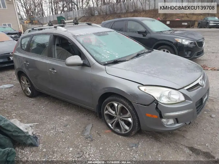 KMHDC8AEXCU139708 2012 Hyundai Elantra Touring Se