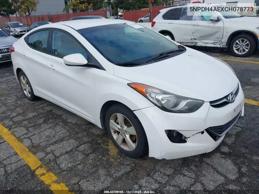 5NPDH4AEXCH078773 2012 Hyundai Elantra Gls
