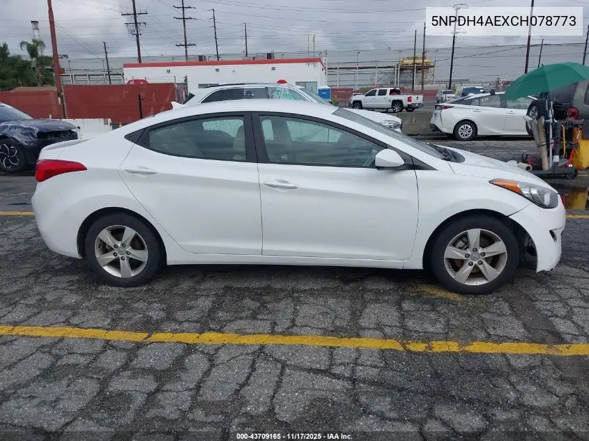 5NPDH4AEXCH078773 2012 Hyundai Elantra Gls