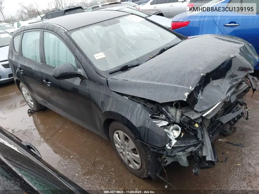 KMHDB8AE3CU139195 2012 Hyundai Elantra Touring Gls