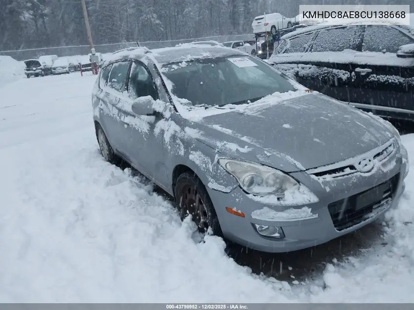 KMHDC8AE8CU138668 2012 Hyundai Elantra Touring Se