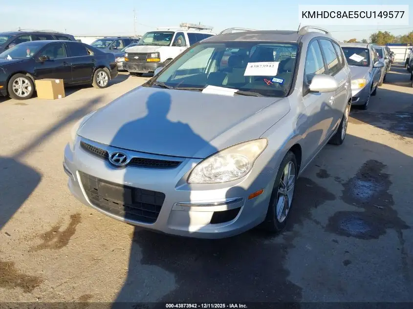 KMHDC8AE5CU149577 2012 Hyundai Elantra Touring Se