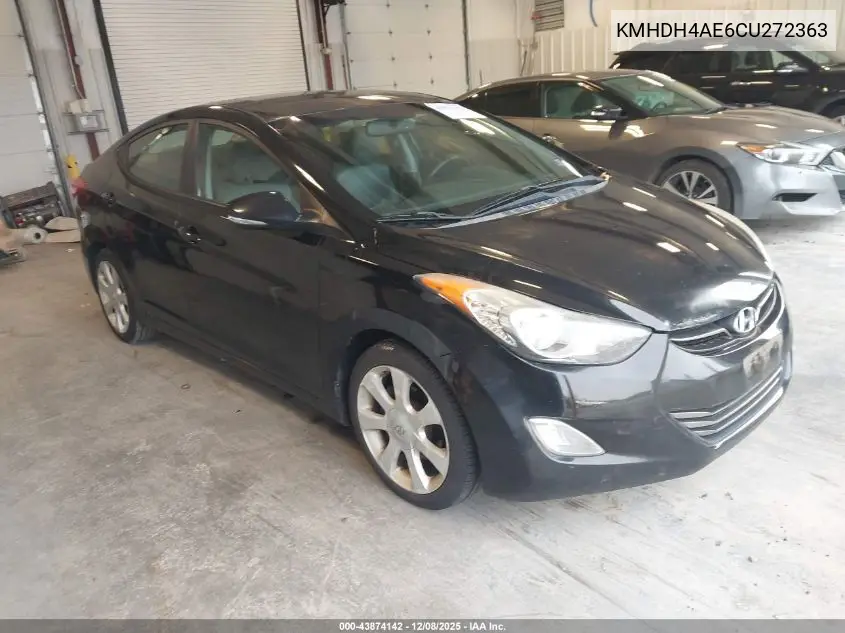 KMHDH4AE6CU272363 2012 Hyundai Elantra Limited (Ulsan Plant)