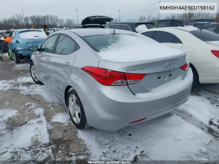 KMHDH4AE9CU198162 2012 Hyundai Elantra Gls (Ulsan Plant)