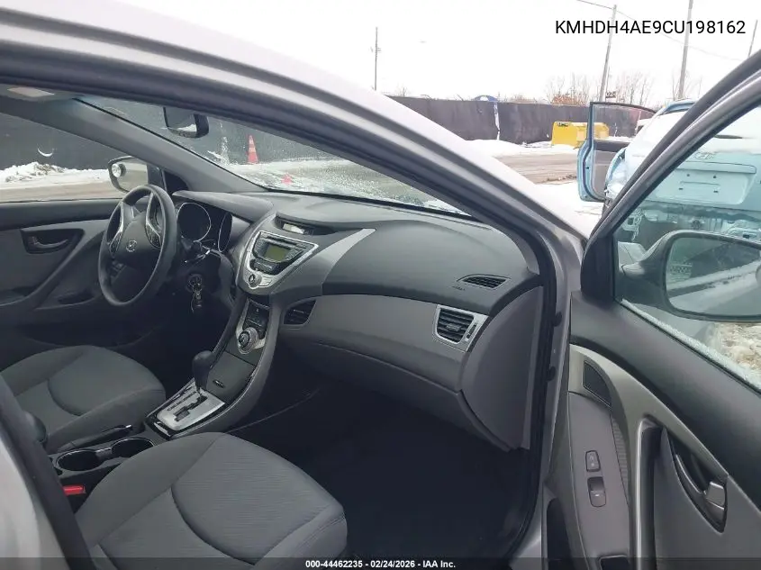 KMHDH4AE9CU198162 2012 Hyundai Elantra Gls (Ulsan Plant)
