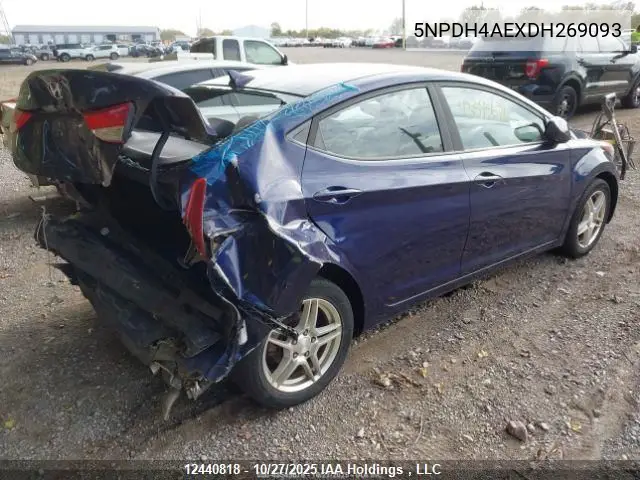 5NPDH4AEXDH269093 2013 Hyundai Elantra Gls/Limited