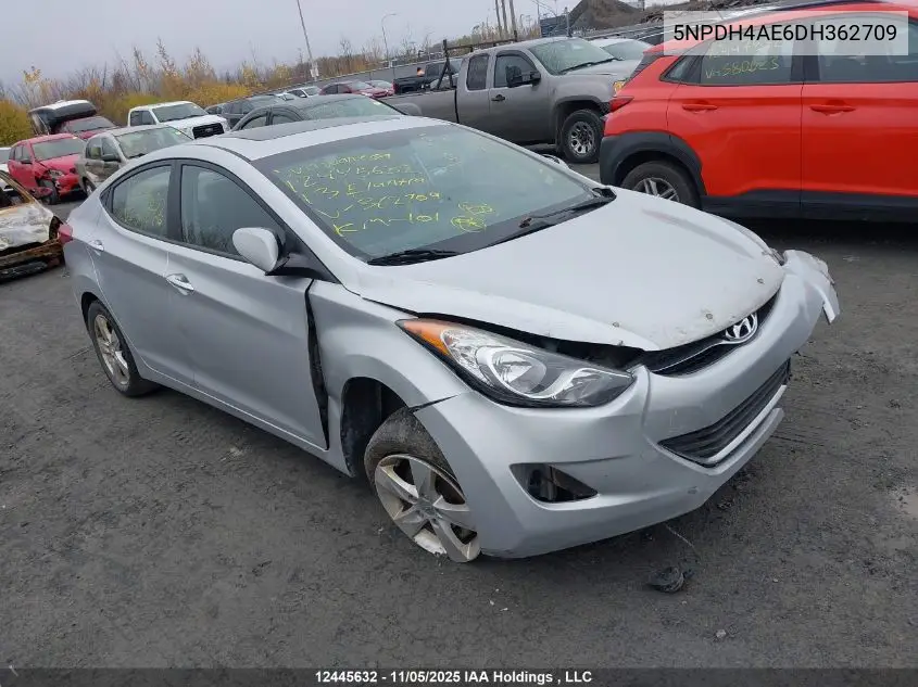 5NPDH4AE6DH362709 2013 Hyundai Elantra Gls
