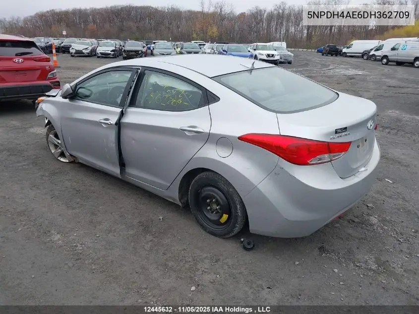 5NPDH4AE6DH362709 2013 Hyundai Elantra Gls
