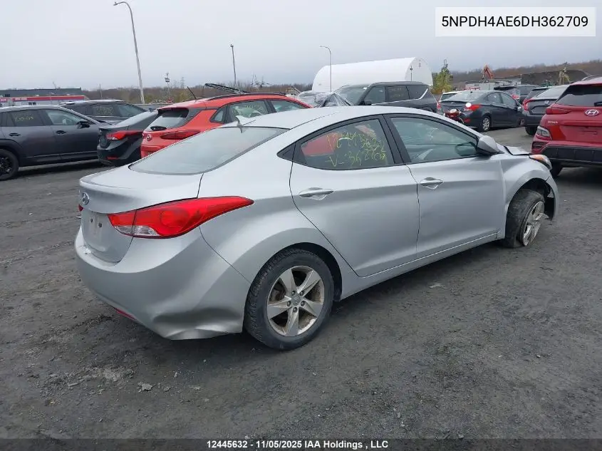 5NPDH4AE6DH362709 2013 Hyundai Elantra Gls