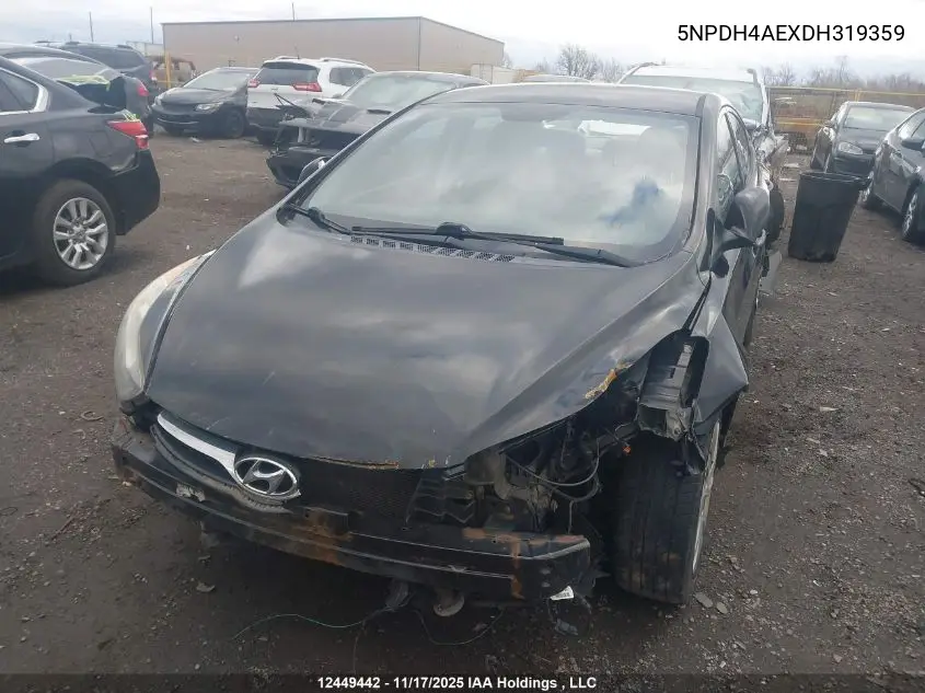 5NPDH4AEXDH319359 2013 Hyundai Elantra Gl