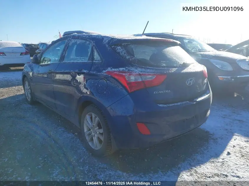KMHD35LE9DU091096 2013 Hyundai Elantra Gt