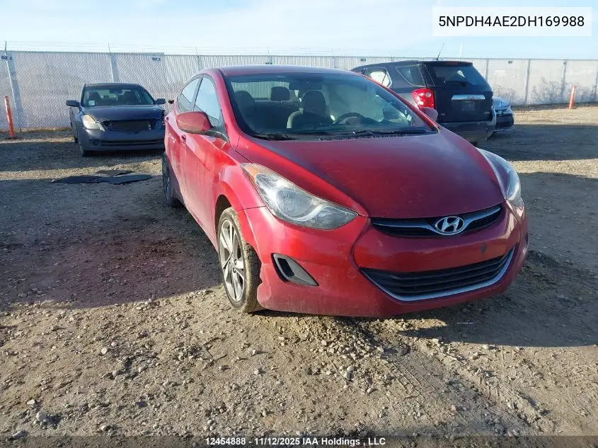 5NPDH4AE2DH169988 2013 Hyundai Elantra
